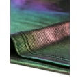 thumbnail image 6 of INSPIRE CHIC Women's Top Long Sleeve Sparkly Glitter Shiny Metallic Tops S Multicolor, 6 of 7