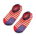 thumbnail image 5 of iHPH7 Slipper Socks for Women Lounge Socks Womens Ankle Socks Thick Socks Womens Fuzzy Socks Sock Slippers for Women Comfortable Socks for Women Watermelon Red One Size, 5 of 9