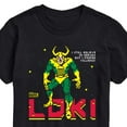 thumbnail image 3 of Marvel Loki - Pixelated - Men's Short Sleeve Graphic T-shirt, 3 of 5