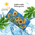 thumbnail image 4 of 1 Pcs 2D Flat License Plate Covers & Frames, Sunflowers Against For Decorative Front, Waterproof For Decoration Aluminum License Plate Covers & Frames Cover For Men Women, 12" X 6", 4 of 7