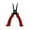Red, variant on Fishing Plier Scissors Cutter Stainless Steel Hook Remover Fishing Tool Enduring