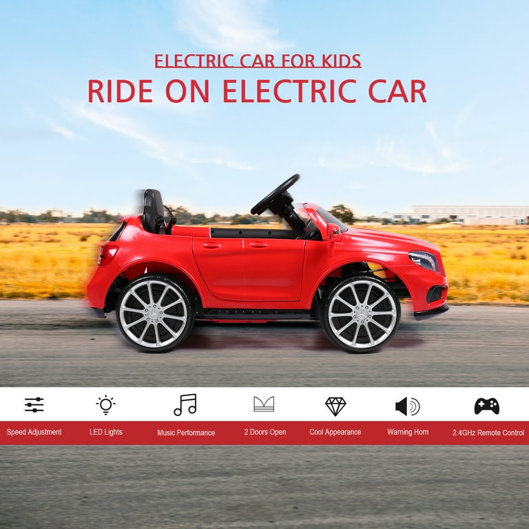TOBBI Mercedes-Benz AMG Kids Electric Car - Ride-On Toy With Remote Control For Ages 3-6
