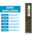 thumbnail image 2 of DDR2 DDR3 DDR4 4GB/8GB/16GB Desktop Memories Ram DIMM PC2 667 800Mhz PC3 8500 10600 12800 PC4 2133 2400 2666 3200Mhz Memory Ram DDR3 4GB 1066 1.5V, 2 of 5