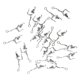 thumbnail image 1 of 20 piezas animadora/Yoga/campana/hada/Ángel antigua joyería DIY Hugo encantos de plata antiguos, 1 of 9