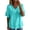 Mint Green, variant on CQXIDFH Under $20 Women's Summer Linen Blend Top, Short Sleeve Solid Color Loose Fit Casual Blouse Business Dressy Casual 2026 Vacation Fashion Clothing Grey T-shirt, XL