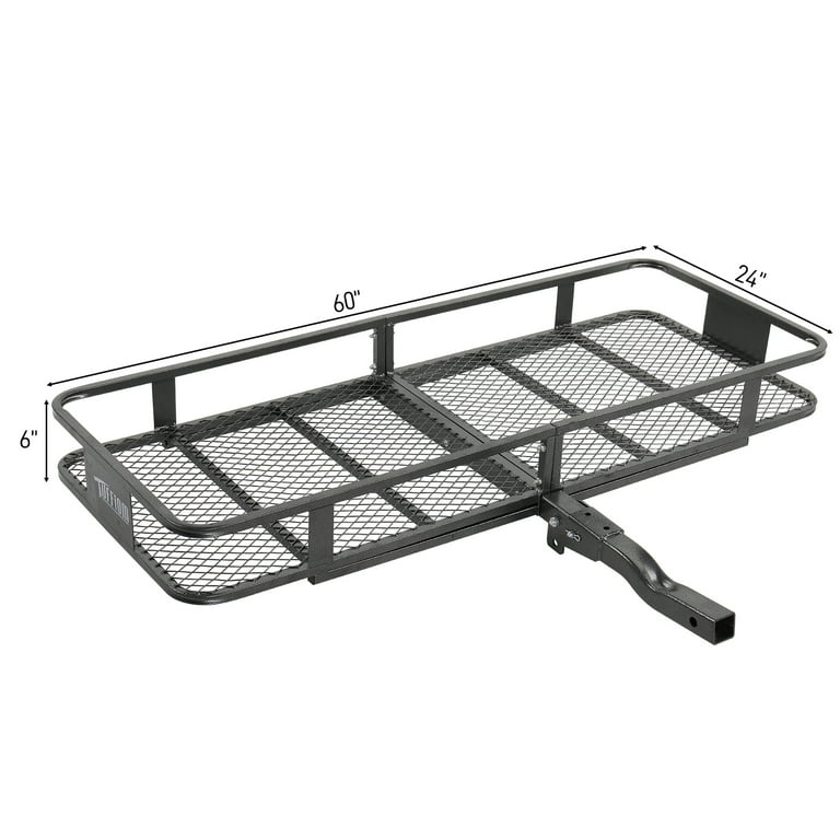 Tuffiom hitch mount cargo carrier hot sale