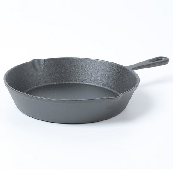 HAWOK Cast Iron Skillet 8 inch Cast Iron frying Pan For Frying Cooking Baking On Induction Electric Gas and In Oven