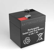 BatteryGuy IBT Technologies BT1-6 6V 1.0Ah battery - BatteryGuy brand equivalent