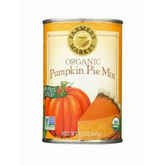 Farmer's Market Organic Pumpkin Pie Mix  15 oz