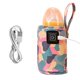 thumbnail image 1 of Calentador de biberones de viaje, calentadores portátiles de biberones de leche materna, bolsa aislante de carga USB con, 1 of 5