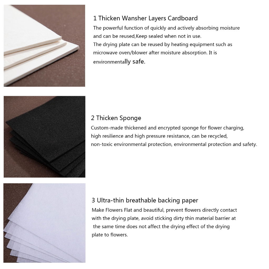 Wooden Flower Press Kits for Adults Kids DIY Art Crafts, Flower Press, Leaf Press, Plant Press for Making Greeting Cards