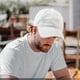 thumbnail image 4 of Gorra de béisbol sólida de primavera y verano para hombres y mujeres, gorra de lengüeta de pato suave negra, 4 of 6