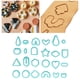 thumbnail image 4 of Cortadores 24 Uds Cortadores De Arcilla Polimérica Varias Formas DIY Joyería Hecha A Mano Pendientes Fabricación De Moldes Herramientas De Corte, 4 of 7