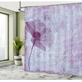 thumbnail image 5 of Ambesonne Floral Shower Curtain, Flower Romance, 69"Wx75"L, Lilac, 5 of 5
