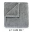 thumbnail image 4 of Sunbeam Ultimate Grey Lofttec Foot Pocket Electric Heated Throw, 50" x 60", 3 Heat Settings, Fast Heating, Warming Throws with Auto-Shut Off, Machine Washable, 4 of 8