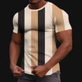thumbnail image 6 of Mens Summer Shirts - Mens Waffle Short Sleeve Shirts, Crew Neck Underwear Tops Casual Colorblock Pullover Sweaters Knit Undershirts, 6 of 6