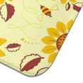 thumbnail image 3 of Sunflower and Butterfly Design Coffee Mat, Microfiber Spill Pad – Durable, Lightweight Dish Drying Mat with Foldable Design for Kitchen Counters, 3 of 5
