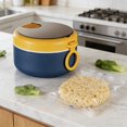 thumbnail image 3 of zhangmingg Microwave Safe Instant Soup Bowl with Leakproof Lid and Integrated Spoon Compact Portable Design for Home Dorm Use, 3 of 5