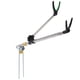 thumbnail image 3 of Soporte de pesca soporte antideslizante para caña de pescar varilla retráctil de acero inoxidable cuernos de silicona resistente para lago río banco para aficionados a la ANGGREK Otros, 3 of 8