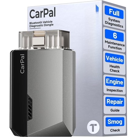 Carpal OBD2 Scanner - Scanner for , AI-Assisted System Diagnostic Tool for iOS & , Check, 6 Maintenance , Smog Check, Repair Guide