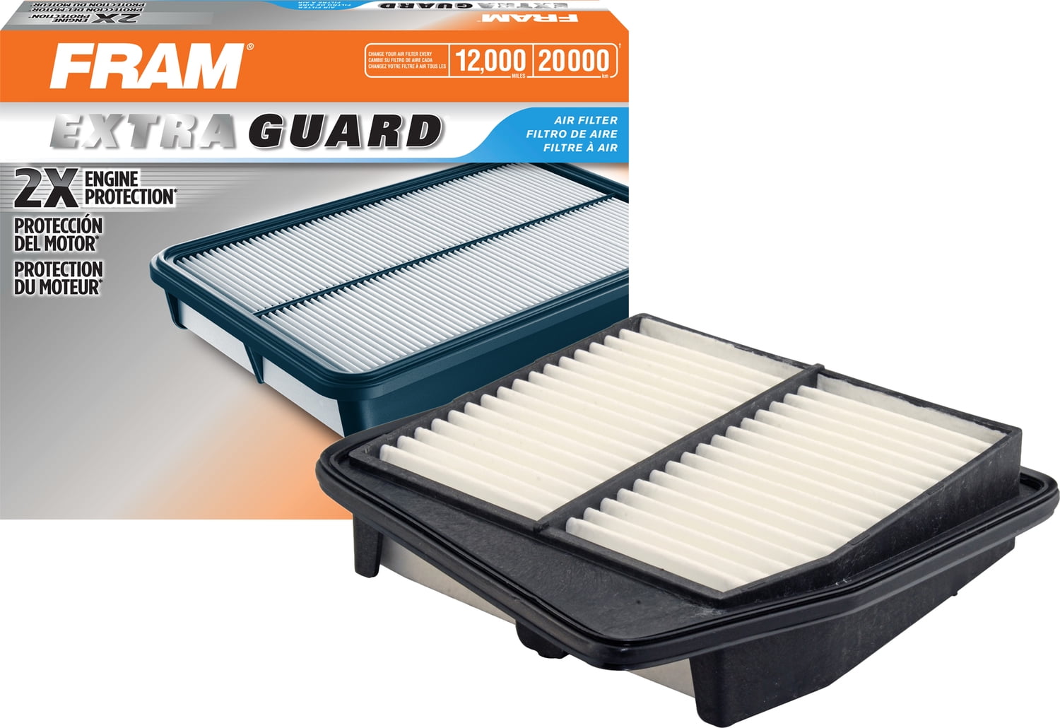 FRAM Extra Guard Air Filter, CA10802 for Select Acura Vehicles