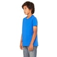 thumbnail image 3 of Bella Canvas Jersey Short-Sleeve Tee 3001Y, S, True Royal, 3 of 3