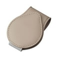 thumbnail image 1 of Clip magnético para gafas de sol de coche, soporte de cuero para gafas, accesorio para visera interior de coche, clip de cuero para gafas., 1 of 3