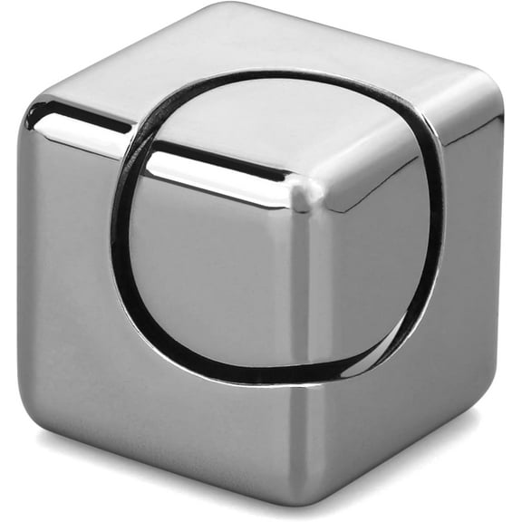 Infinity Fidget Cube, Fidget Spinner Toy for Kids Adults, Metal Transformable Anti-Anxiety Focusing Fidget Block Toy, EDC 2 in 1 Gyro Cube, Office Desk Gadget Gift