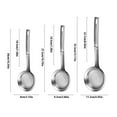 thumbnail image 3 of ​KitchenHive Clearance！ Stainless Filter Dense Oil Separator Spoon To Household Kitchen Soy Filter Spoon Exquisite And, 3 of 8
