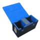 thumbnail image 2 of Estuche para cartas de baraja,Caja de baraja de recolección de cartas multiusos,a prueba de golpes,Caja de almacenamiento de tarjetas comerciales para azul, 2 of 8