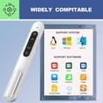 thumbnail image 5 of GJX Presentation Clicker with Volume Control,2.4Ghz Usb Wireless Presenter Remote,Clicker Slide Advancer Compatible with Mac,Windows,Keynote, 5 of 7