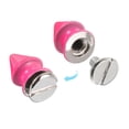 thumbnail image 4 of 20Sets Cone Spike Stud Rivet, 8x12mm Screw Back Tree Studs and Spikes for Leather Craft(Phosphor), 4 of 6