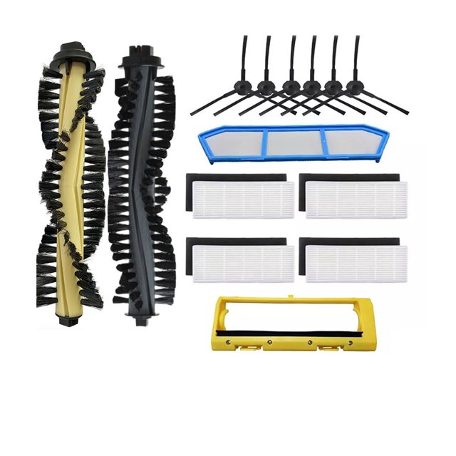 Compatible With NR15 / Danhui NR15 Robot Vacuum Cleaner Main Brush Side Brush Hepa Filter Mop Cloth Rag Replacement Spare Parts