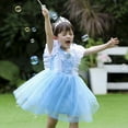 thumbnail image 7 of Princess Cinderella Dress Blue Toddler Girls Holloween Costume Dress Up, 7 of 7
