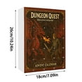 thumbnail image 3 of Jeu de Rôle de Donjon Mystique Calendrier de Compte à Rebours Ensemble d'Aventure Surprise avec Miniatures Mystères et Figurines de Collection Rares pour les Amateurs de RPG 24 Jours de Plaisir Fantastique, 3 of 6