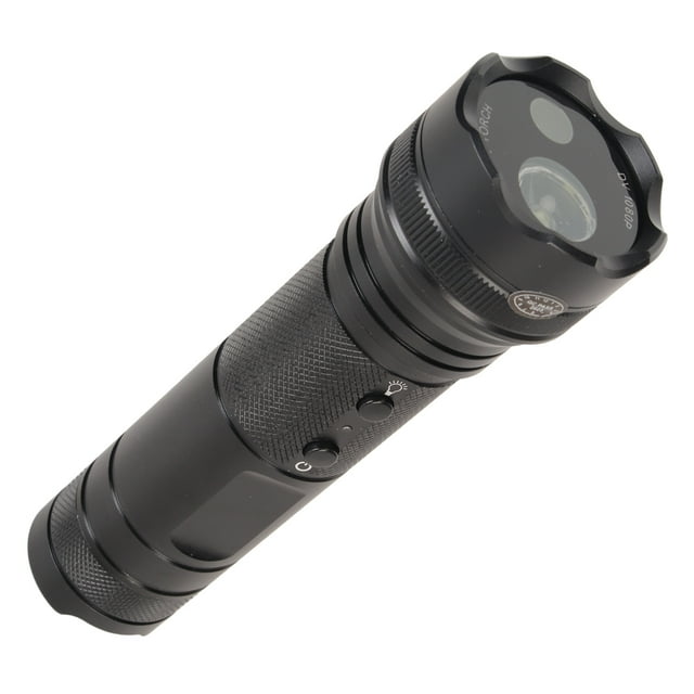 Cámara de acción con linterna 5 modos de iluminación Ángulo de visión de 120 grados 2600 mAh Linterna LED Grabadora de video IP66 a prueba de agua con para ciclismo para