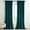TealGreen, variant on Top Finel 100% Blackout Luxury Velvet Curtain, 52 x 96 inch, 2 Panels