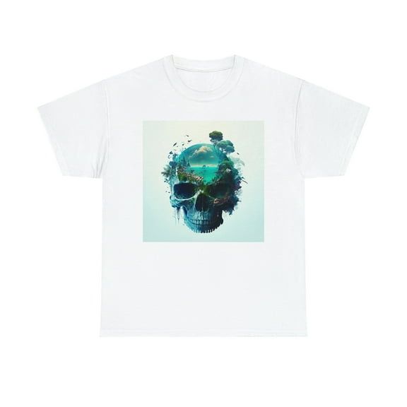 Skull Unisex Heavy Cotton Tee