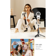 thumbnail image 1 of Lumière de Remplissage Multi-Angle Portable pour Selfie, Rose, 1 of 8