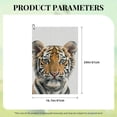 thumbnail image 6 of ONETECH Tiger Microfiber Premium Golf Towel 24x16in 2PC, 6 of 7