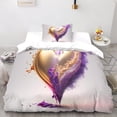 thumbnail image 2 of Housse de Couette Fumée 3D Colorée Ensemble de Literie 2 Pcs pour Enfants Adolescents Garçons Microfibre avec Fermeture Éclair Taies d'Oreiller Simple, 2 of 5