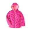 Girls' Solid Bubble Jacket