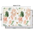 thumbnail image 6 of Pioneer Flower Floral Print Pattern Summer Placemats Table Placemats Set Of 4-Linen Kitchen Washable Placemats Table Mats 12x18 Inch Non-Slip Heat Resistant, 6 of 6
