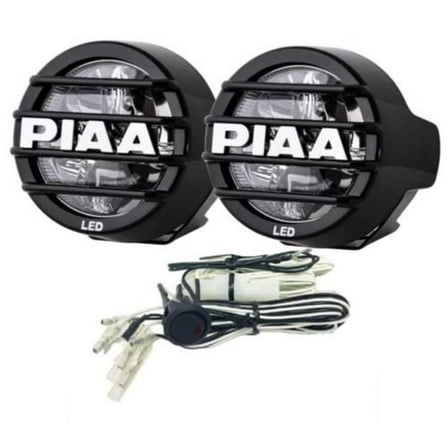 Piaa PIADK537BEG LED Bulbs 2X3W LED Fog Lamp Kit with Harness & Switch