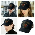 thumbnail image 6 of Texas Pride Displayed On This Republic Of Texas Vintage Baseball Cap Embroidered Navy Blue Adjustable For Heritage Lovers, 6 of 8