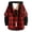 Red-Shirt, variant on Mens Plaid Long Sleeve Hooded Shirt Pullover Layered Casual Fall Autumn Top Black L