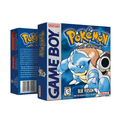 thumbnail image 1 of Pokémon Blue Versión Game Boy Nuevo En Caja Con Acrílico, 1 of 5