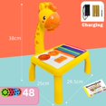 thumbnail image 2 of Kids Drawing Desk with Projector Educational Toys with Singing Function Kids Drawing Desk Educational Detachable Singing Drawing Painting for Child Kids with Projector Educational Toys  2, 2 of 8