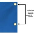 thumbnail image 2 of COVERS&ALL Heavy Duty Tarps, 18 Oz Made of Waterproof Tear and UV-Resistant Fabric, Multipurpose use for Covers Canopies Boats Tie downs Fences Dump Trucks Heavy Duty items (15' H x 6' W feet, Blue), 2 of 9