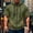 Army Green |#142, variant on Short Sleeve Hoodies for Men Hooded Muscle Pullover Full Zip T-Shirts Athletic Tees Gym Workout Sweatshirt Army Green 3XL